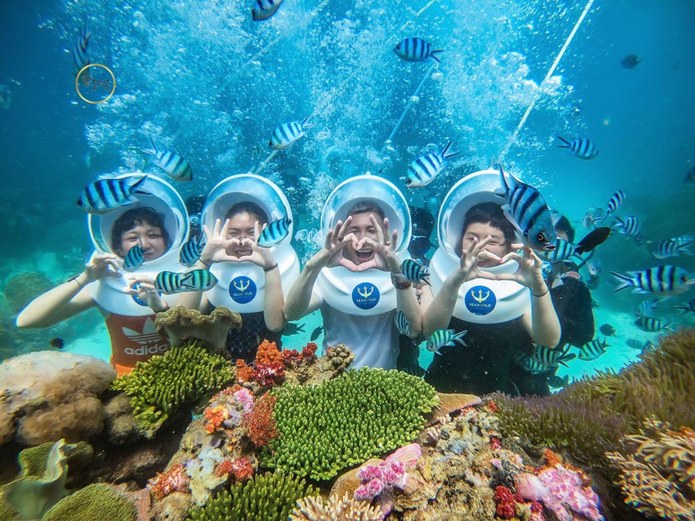 Tour lặn với bình khí