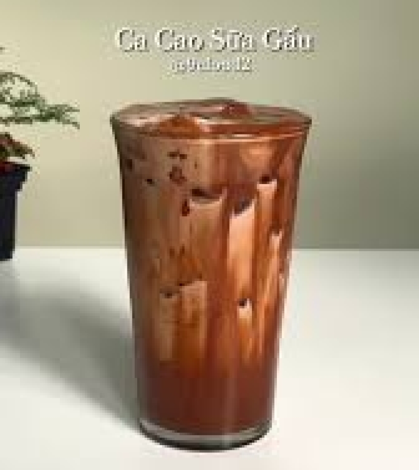 Cacao sữa gấu